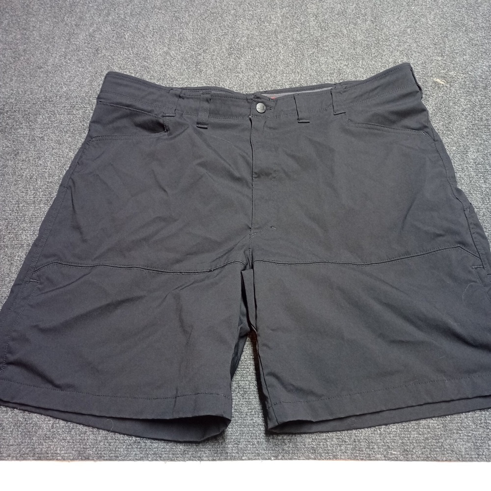 Wrangler Authentics Mens 44 Black Performance Side Elastic Utility Shorts